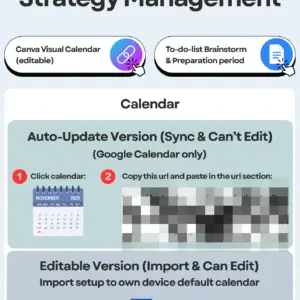 2026 Marketing Strategy Management Calendar
