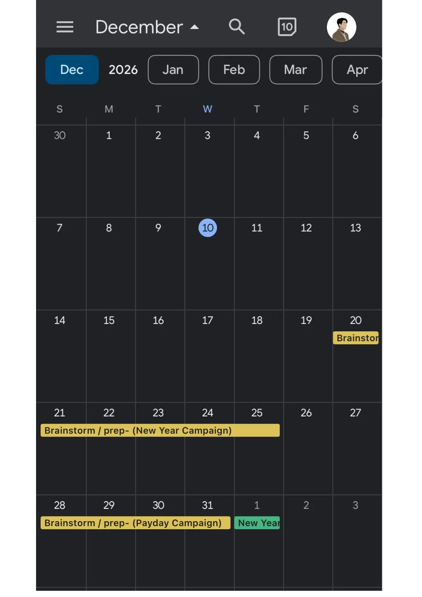 2026 Marketing Strategy Management Calendar - Image 2